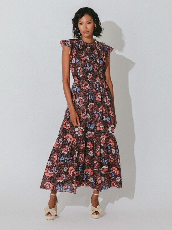 Cleobella Dresses & Skirts - Cleobella Kyah Ankle Dress in Calista Floral Size M
